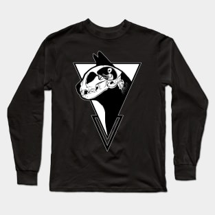 Alien Cat - Black version Long Sleeve T-Shirt